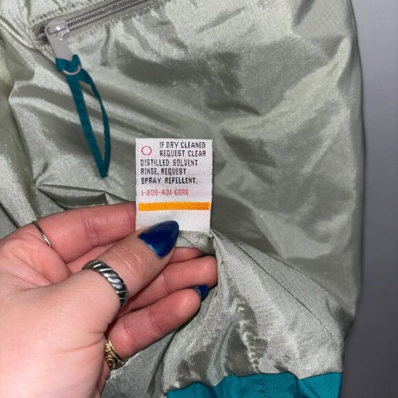 Vintage LL Bean Gore-Tex Men’s Jacket – Teal Treasure - Picture 6 of 12